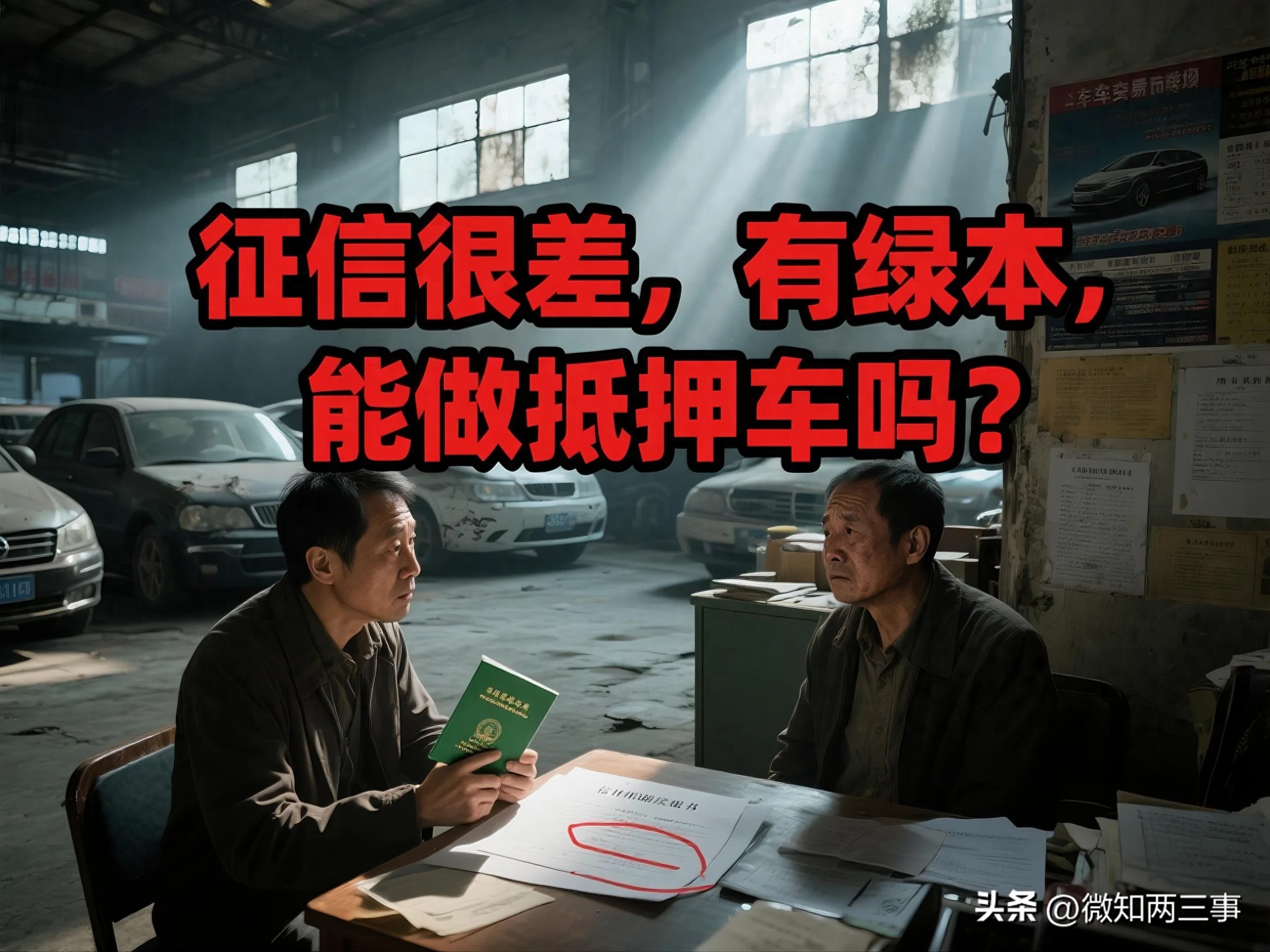 贷款车辆抵押贷( 征信差抵押贷款 )？ (http://www.qacrysj.cn/) 知识问答 第1张